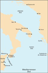 Southern Adriatic and Ionian Seas